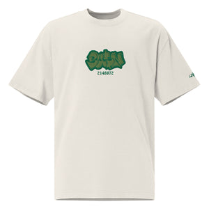 ‘BU$N’ t-shirt (W/Green)